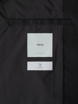 Mango Rain Mac, Beige - view 2, Black