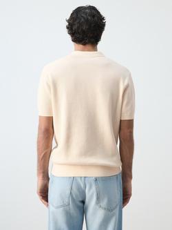 Mango Cotton Regular Fit Short Sleeve Shirt, Off White - view 2, Off White