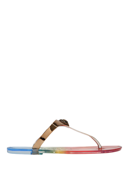 Kurt Geiger London Maddison T-Bar Sandals, Multi, Multi