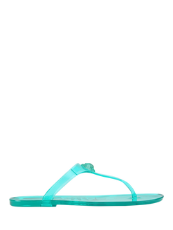 Kurt Geiger London Maddison T-Bar Sandals, Teal