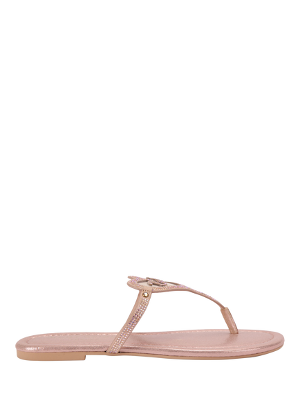 Kurt Geiger London Kurt Heart Suede T-Bar Sandals, Pink Blush, Pink Blush