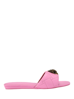 Kurt Geiger London Kensington Drench Sliders, Light Pink, Light Pink
