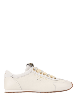 Kurt Geiger London Islington Suede Trainers, Natural Multi, Natural Multi