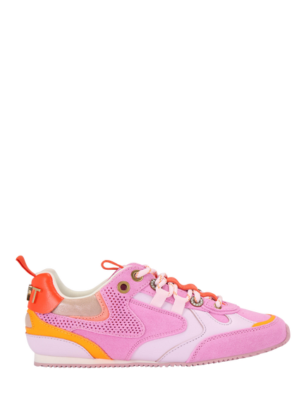Kurt Geiger London Kurt Slim Runner Trainers, Pink/Multi, Pink/Multi