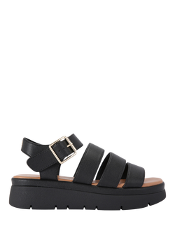 KG Kurt Geiger Daisy Cage Strappy Sandals, Black, Black