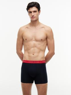 Tommy Hilfiger Boxer Briefs, Pack of 3, Black/Multi - view 2, Black/Multi