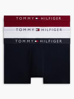 Tommy Hilfiger Trunks, Pack of 3, Multi, Multi