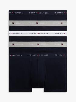 Tommy Hilfiger Trunks, Pack of 5, Black/Multi