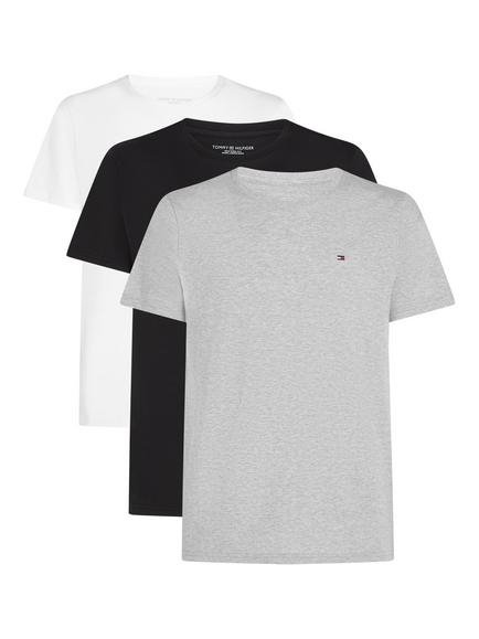 Tommy Hilfiger Cotton Underwear T-Shirts, Pack of 3, Multi, Multi