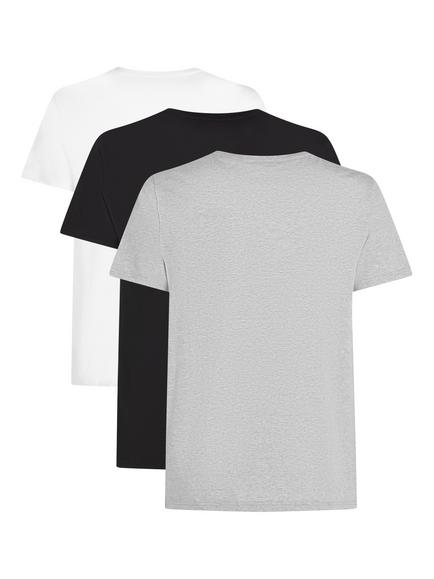 Tommy Hilfiger Cotton Underwear T-Shirts, Pack of 3, Multi - view 2, Multi