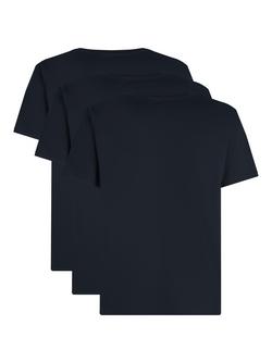 Tommy Hilfiger Cotton Underwear T-Shirts, Pack of 3, Black - view 2, Black
