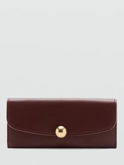 Mango Jewel Button Purse, Bordeaux, Bordeaux