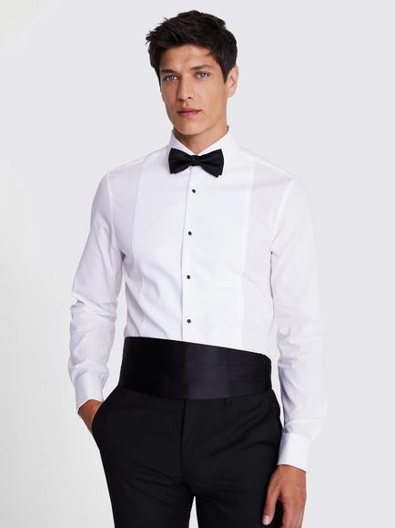 Moss Cummerbund, Black - view 2, Black