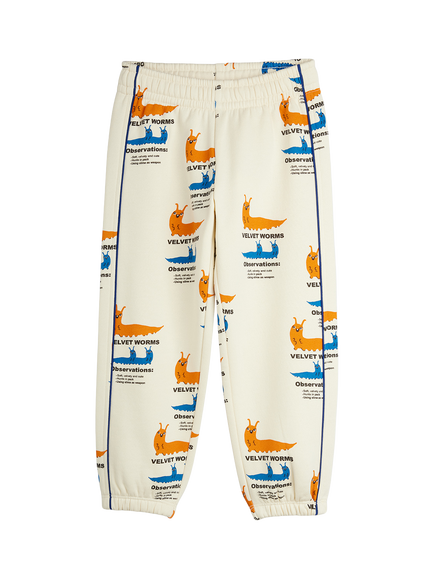 Mini Rodini Kids' Worm Print Joggers, Multi, Multi