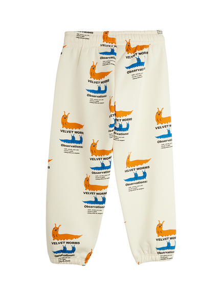 Mini Rodini Kids' Worm Print Joggers, Multi - view 2, Multi