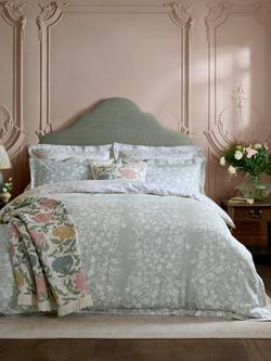 Historic Royal Palaces Tudor Trail Duvet Cover Set, Sage, Sage