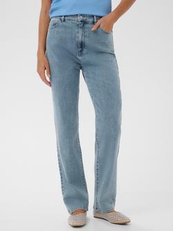 Saint Tropez Polina Straight Jeans, Light Blue, Light Blue
