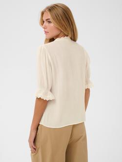 Saint Tropez Kristel Frill Detail Shirt, Ice - view 2, Ice