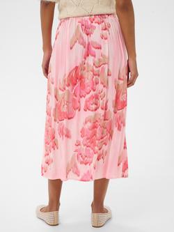 Saint Tropez Pollyana Floral Midi Skirt, Pink/Multi - view 2, Pink/Multi