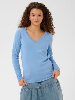 Saint Tropez Mila Scallop Edge Long Sleeve Top, Allure, Allure