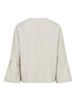 MOS MOSH Luca Bellini Flared Sleeve Jacket, Clay - view 2, Clay