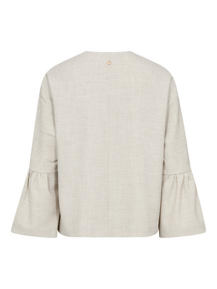 MOS MOSH Luca Bellini Flared Sleeve Jacket, Clay - view 2, Clay