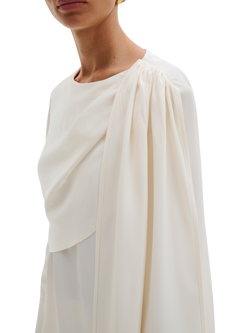 Malina Melandy Cape Top, Vanilla - view 2, Vanilla