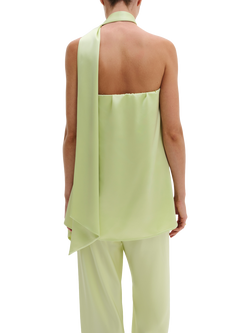 Malina Zelda Scarf Neck Strapless Top, Pistachio - view 2, Pistachio
