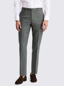 Moss Italian Tailored Suit Trousers, Khaki, Khaki