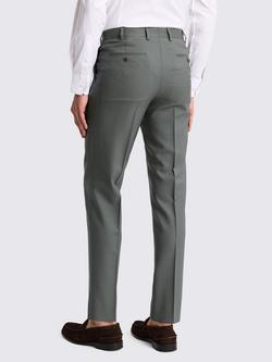 Moss Italian Tailored Suit Trousers, Khaki - view 2, Khaki