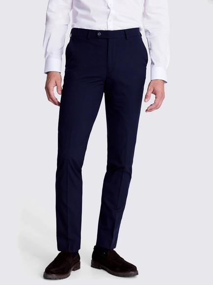 Moss Tailored Trousers, Navy, Navy