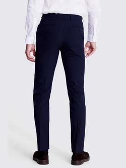 Moss Tailored Trousers, Navy - view 2, Navy