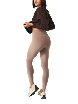 Lovall Petite Lightweight High Rise Leggings, Stone - view 2, Stone