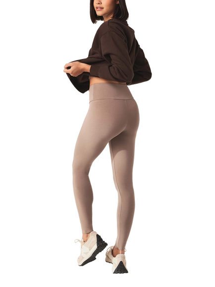 Lovall Lightweight High Rise Leggings, Stone - view 2, Stone