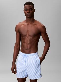 Calvin Klein Performance Woven Swim Shorts, Blue - view 2, Blue