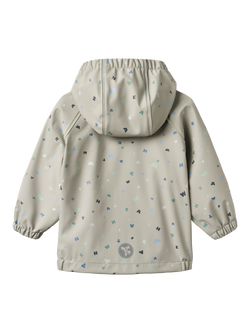 WHEAT Baby Chardy Printed Waterproof Rain Coat, Green - view 2, Green