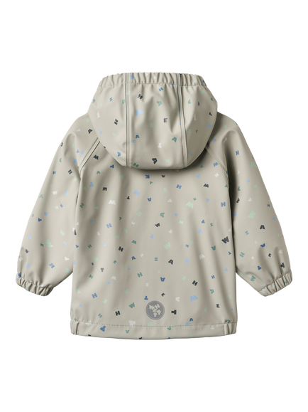 WHEAT Baby Chardy Printed Waterproof Rain Coat, Green - view 2, Green