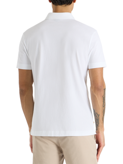 SPOKE Tolo Slim Fit Short Sleeve Polo Shirt - view 2, White