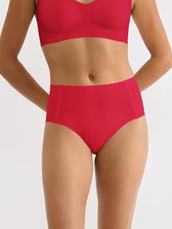 sloggi ZERO Feel 2.0 High Waist Knickers, Scarlet, Scarlet