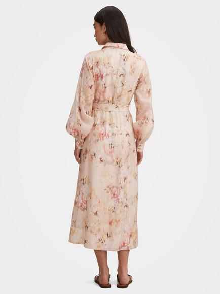 Forever New Terese Floral Shirt Dress, Wynora Floral - view 2, Wynora Floral
