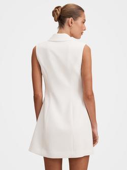 Forever New Winslet Wrap Blazer Mini Dress, Porcelain - view 2, Porcelain