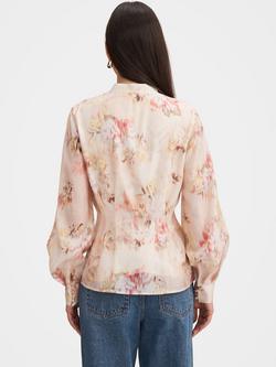 Forever New Indie Floral Tuck Blouse, Wynora Floral - view 2, Wynora Floral