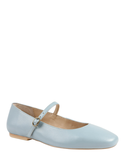 Jones Bootmaker Sonnet Leather Mary Janes - view 2, Pale Blue