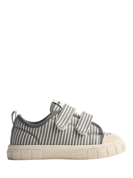 WHEAT Kids' Printed Canvas Trainers, Flint