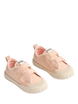 WHEAT Kids' Printed Canvas Trainers - view 2, Rose
