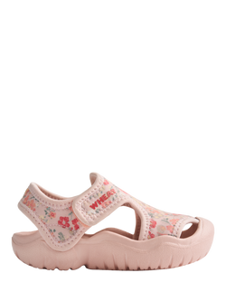 WHEAT Kids' Bani Floral Sandals, Ivory/Multi, Ivory/Multi