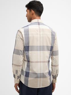 Barbour Harris Cotton Tailored Fit Tartan Check Shirt, Oban Mist - view 2, Oban Mist