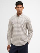 Barbour Lomond Tailored Tartan Cotton Blend Shirt, Oban Mist