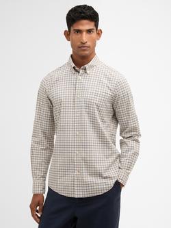 Barbour Lomond Tailored Tartan Cotton Blend Shirt, Oban Mist, Oban Mist