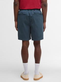 Barbour Bedford Cotton Rich Cord Shorts, Dusk Blue - view 2, Dusk Blue